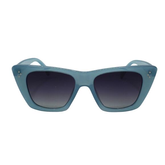 Sojos Cat Eye Women's Sunglasses Light Blue SJ2199 - Picture 1 of 6